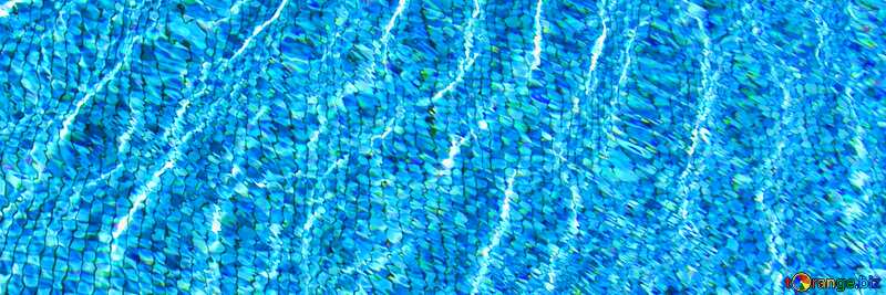 Cover. The texture of the water in the pool. №20719