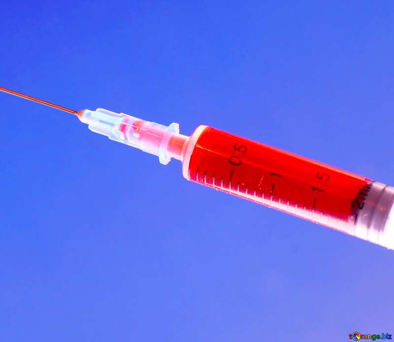Image for profile picture Syringe with blood. №19305