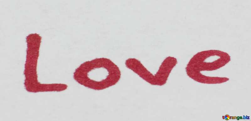 Love handwriting lettering №17592