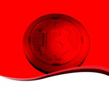 FX №181859 Bitcoin gold red card