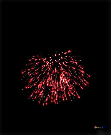 FX №181040 Fireworks red