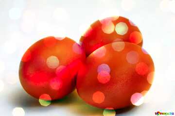FX №181380 Red  eggs background