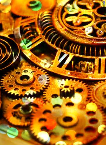 FX №181700 Steampunk  time fabulous background