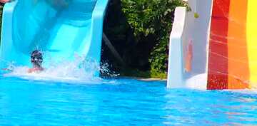 FX №181348 Aqua-park water  slide