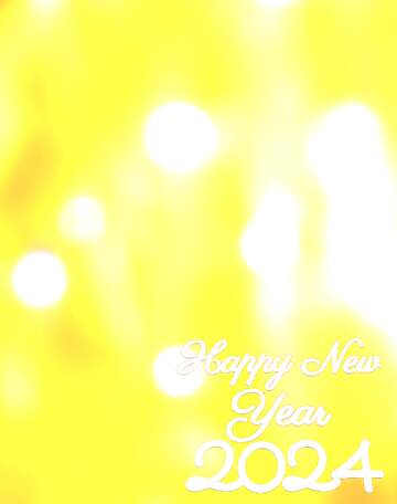 FX №181316 Gold happy New Year 2024 background