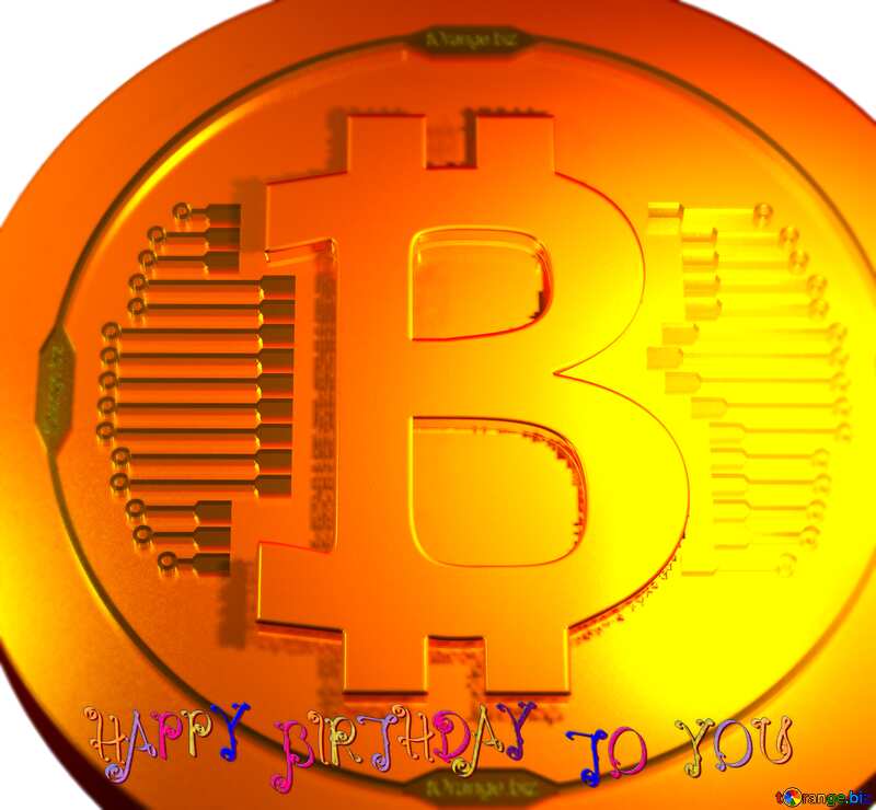 Bitcoin Happy Birthday card №51518