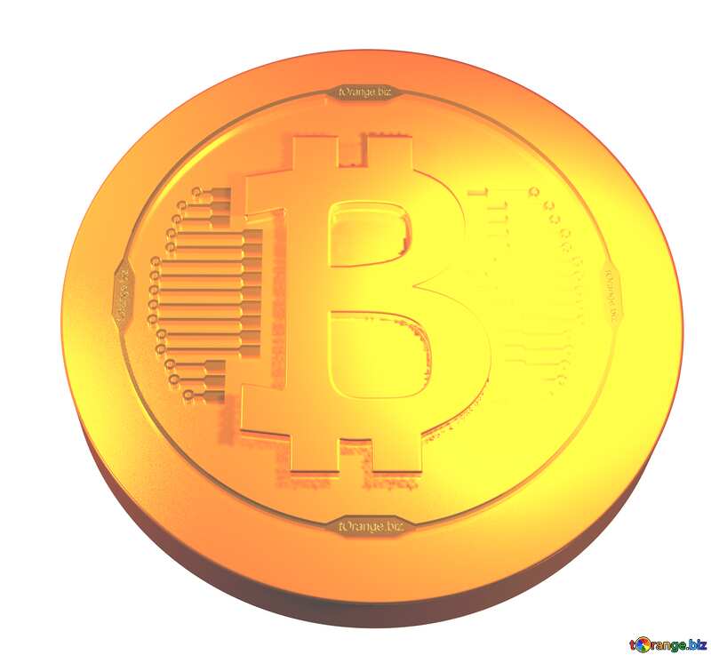 Bitcoin light gold coin №51518