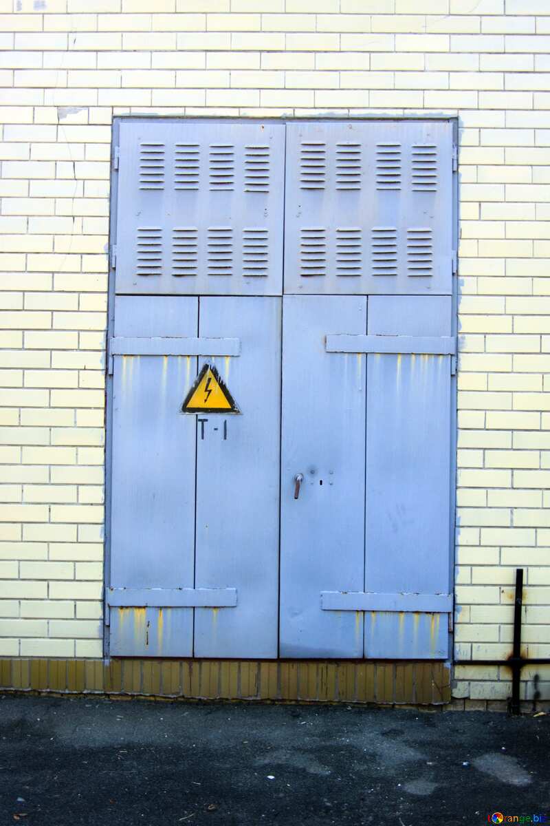 Electricity transformer door box №12819