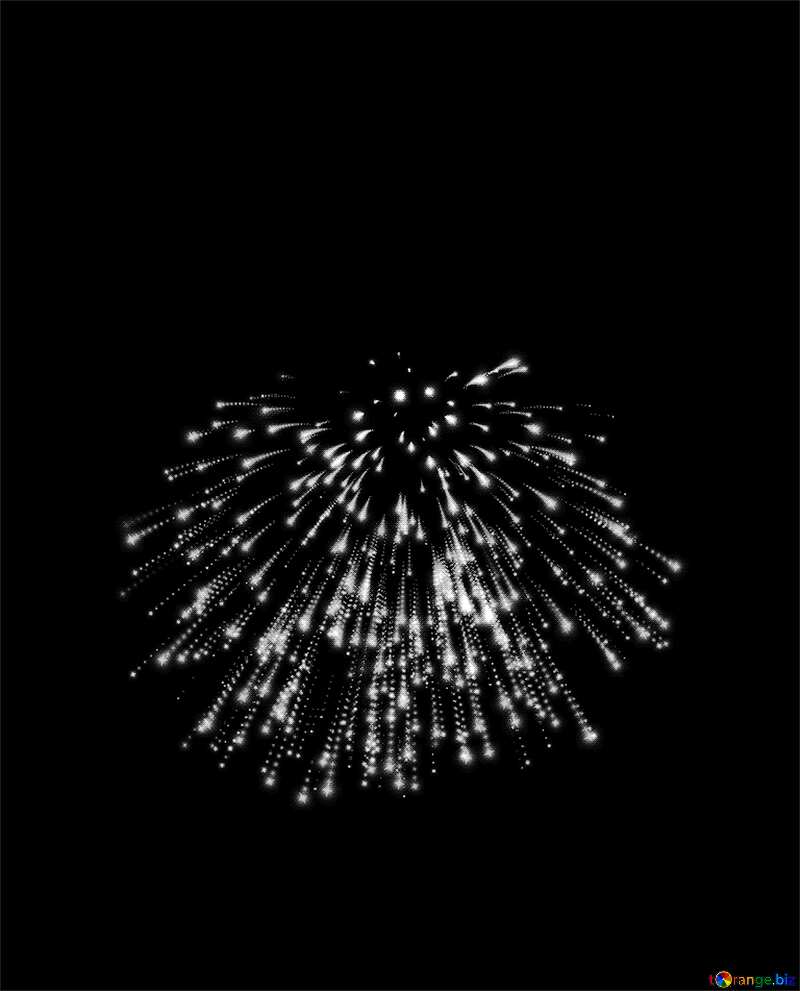 Fireworks gray  №40023