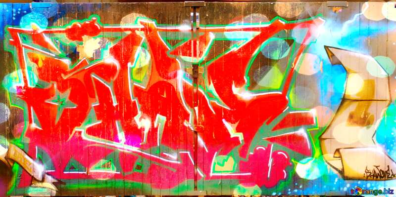  Graffiti background №7438