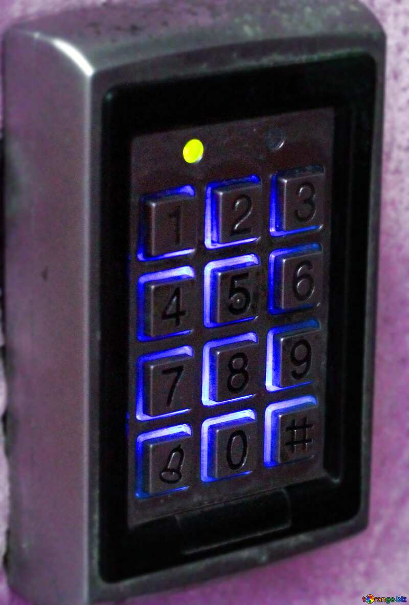 Digital door pass code  lock №49322