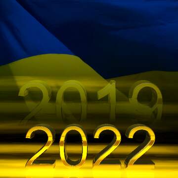 FX №182704 2022 gold digits Ukraine