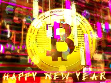 FX №182157 Bitcoin Happy New Year