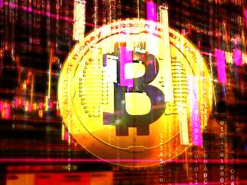 FX №182173 Bitcoin Technology Digital Binary Code