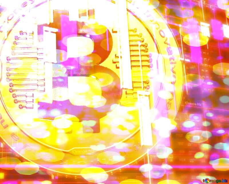 Bitcoin Art Banner Background №51519