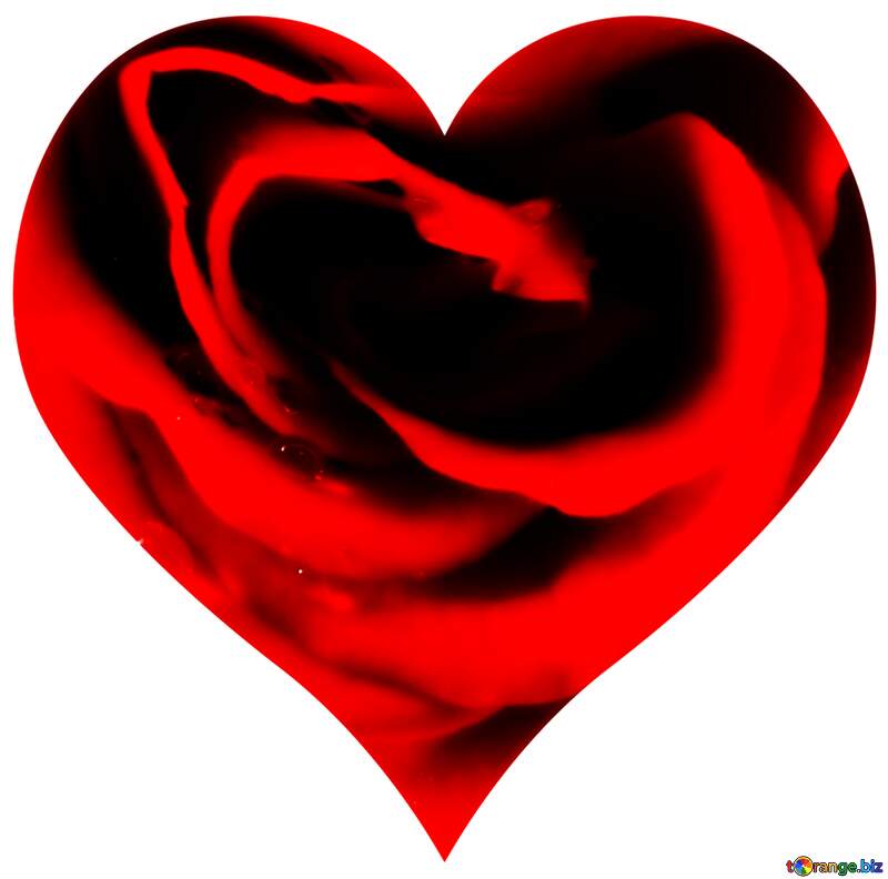 Rose heart №17029
