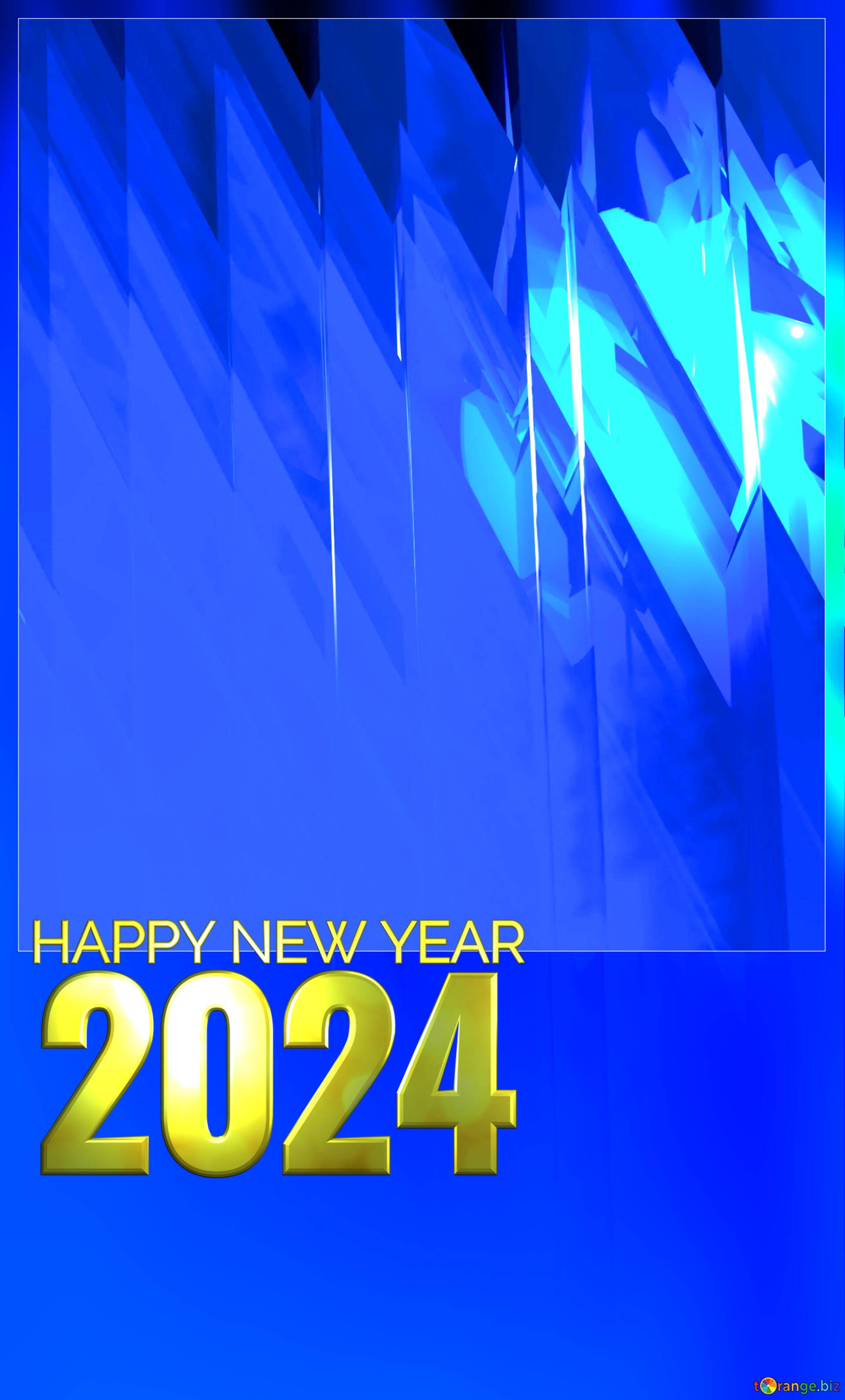 Blue Futuristic Shape Computer Generated Abstract Background 2024 183544 