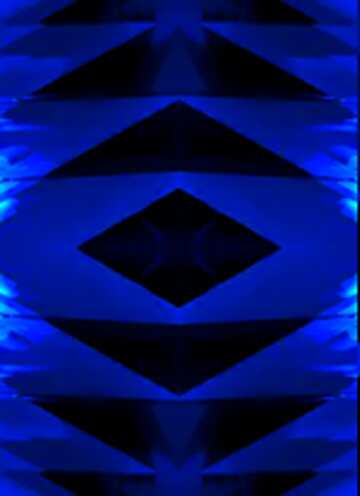 FX №183328 Abstract Pattern Blue Futuristic