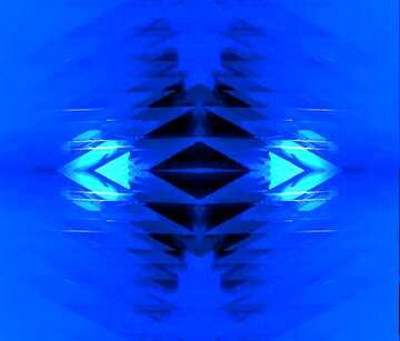 FX №183349 Background Shape Futuristic Computer Abstract Blue pattern