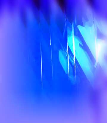 FX №183327 Blue futuristic shape. Computer generated abstract background.