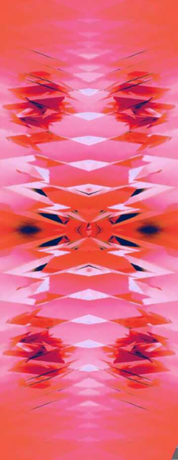 FX №183697 Futuristic abstract pink symmerty water ripples