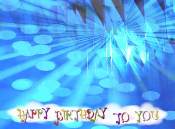 FX №183277 Greeting Happy Birthday Card