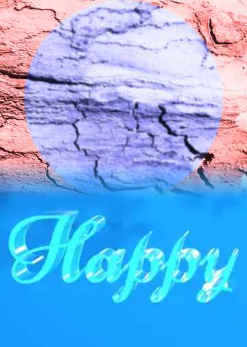 FX №183139 Happy glass blue background Info-graphics wood
