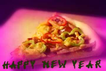 FX №183781 Happy New Year  pizza
