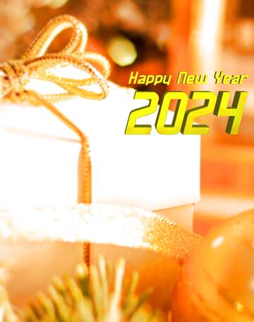 FX №183860 New Year 2024  gift  card