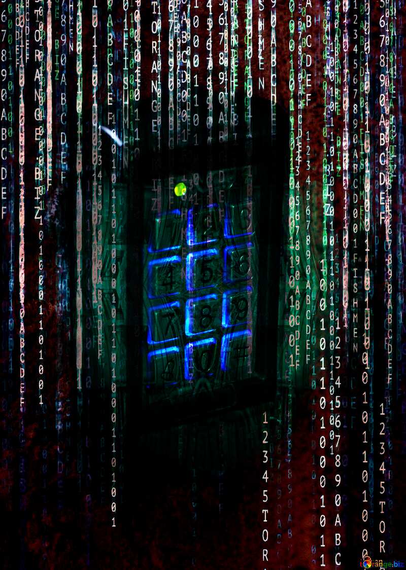 Security matrix style door lock №49322
