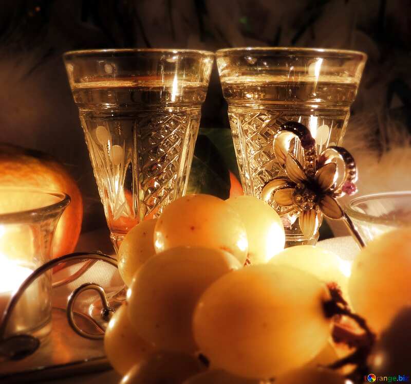 Romance wine card background  blur №15170