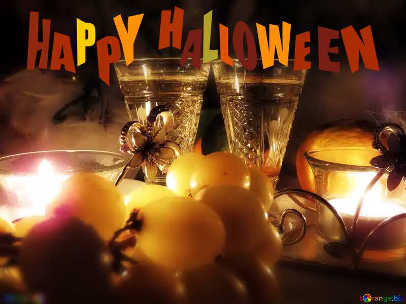 Romance wine card background happy halloween top №15170