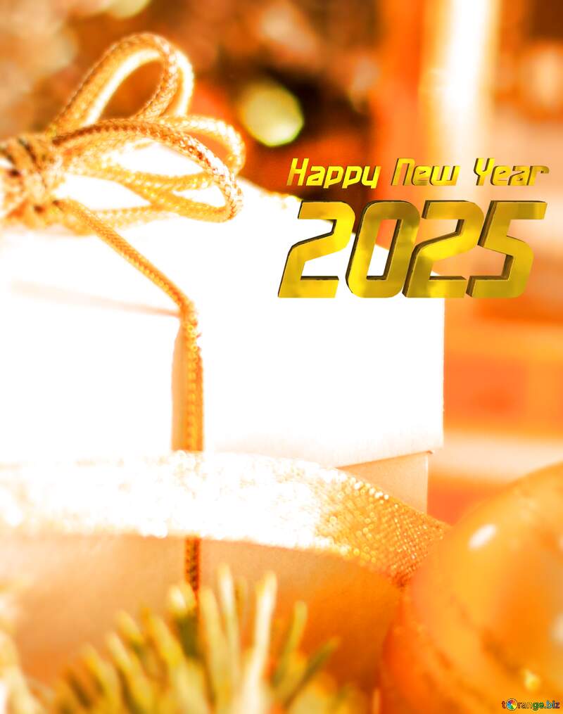 New Year 2024  gift  card №15364