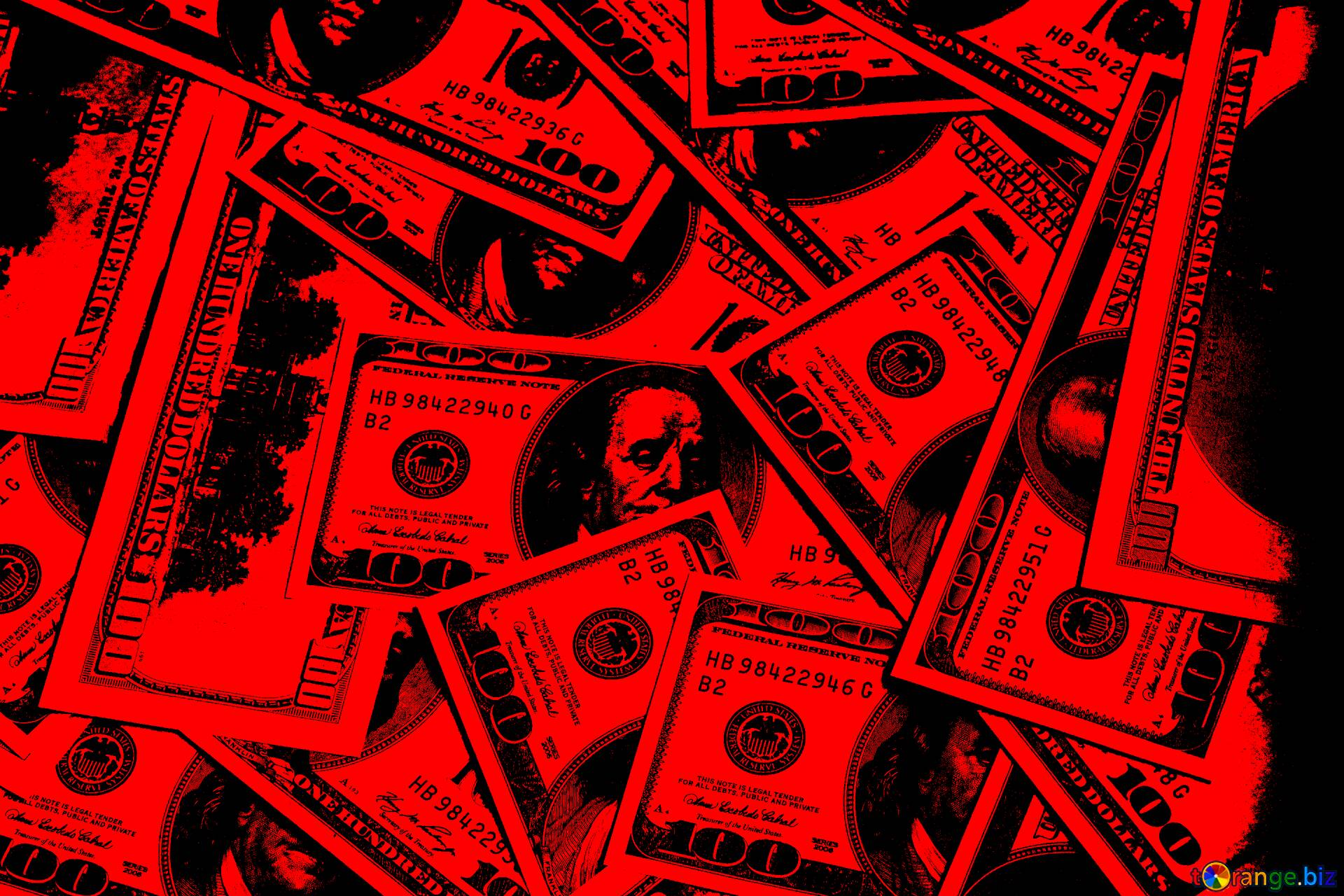 Download free picture Dollars red background on CC-BY License ~ Free Image  Stock  ~ fx №184117