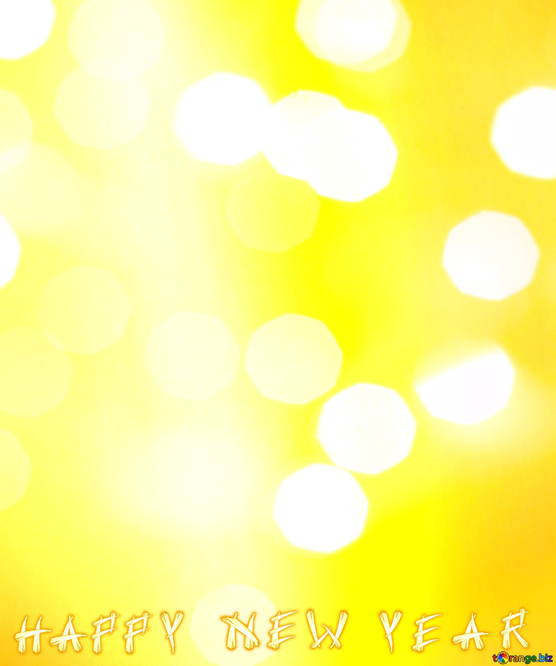 Download free picture Happy New Year yellow Background on CC-BY License ~  Free Image Stock  ~ fx №184550