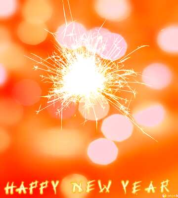 FX №184638 Happy New Year Sparkler background