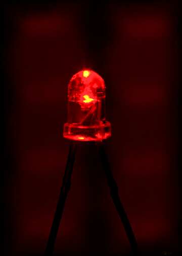 FX №184721 LED dark  red