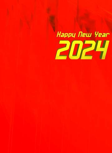 FX №184269 Red futuristic shape.  3D rendering geometric technology illustration.  Happy New Year 2024