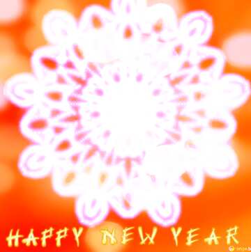 FX №184294 Snowflake pattern Happy New Year