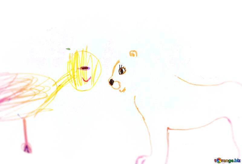 Lion Children drawing. №18702