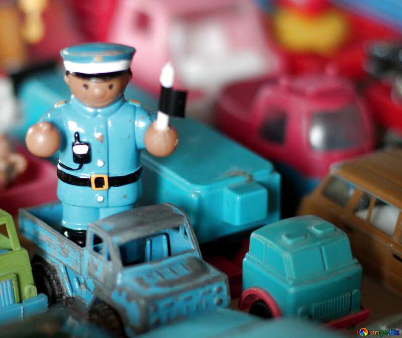 Toy traffic policemen №39815