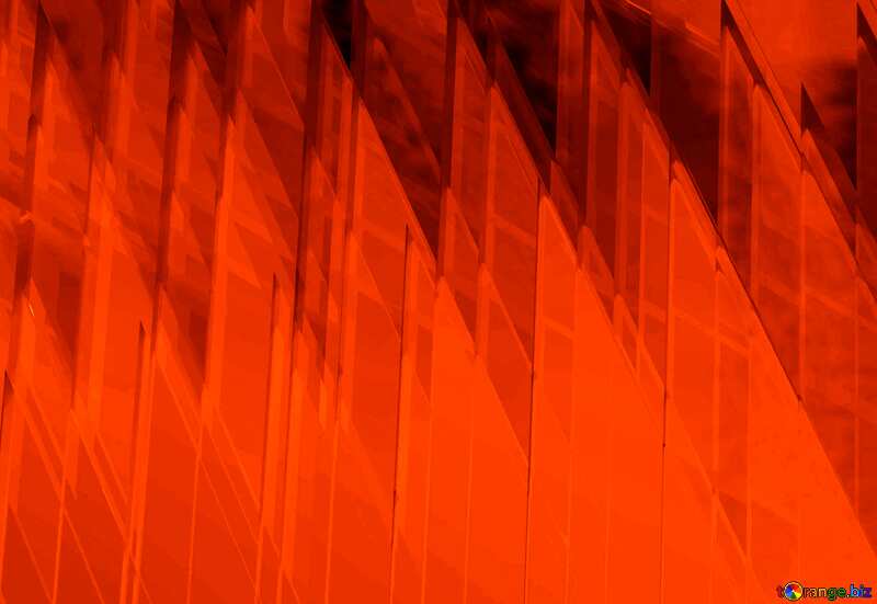 Red orange futuristic shape.  3D rendering geometric technology illustration. №51526