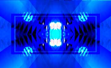 FX №185502 Blue futuristic shape. Computer generated abstract background. Pattern   powerpoint website...