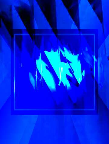 FX №185124 Blue futuristic shape. Computer generated abstract background.  powerpoint website infographic...