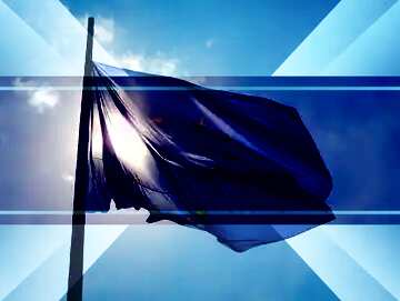 FX №185098 EU European Union  Flag Template Frame