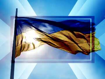 FX №185685 Ukraine  flag Template Frame Background   powerpoint website infographic template banner layout...
