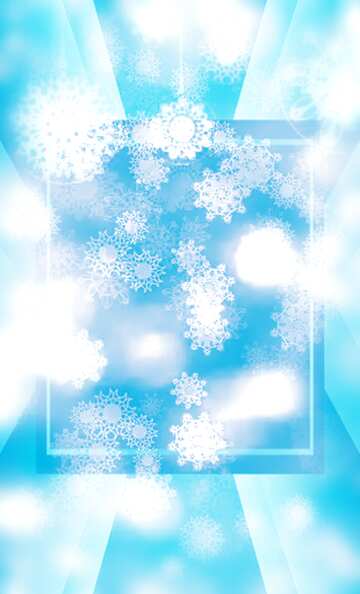 FX №186807  Snowflakes bokeh powerpoint website infographic template banner layout design responsive brochure...