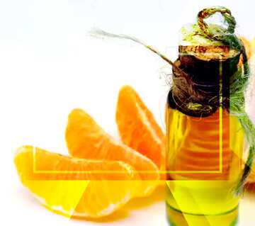 FX №186172 Oil from citrus  Tangerine oil  powerpoint website infographic template banner layout design...