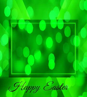 FX №186007 Inscription Happy Easter green background   powerpoint website infographic template banner layout...