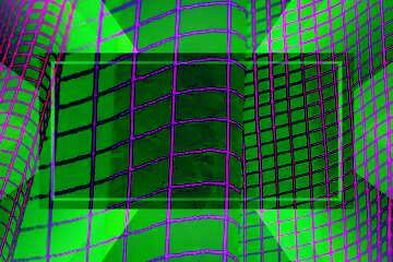 FX №186125 Net grid green pattern background   powerpoint website infographic template banner layout design...